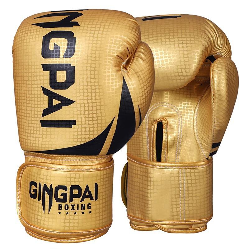 Professional Boxing Gloves Muay Thai Kickboxing Training Punching Bag Men Women Adult Kids PU Leather 6oz 8oz 10oz 12oz