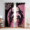 Аниме мультфильм японские комиксы принтованные шторы подходят для спальни гостиной общежития кабинета декоративные шторы 2 шт.