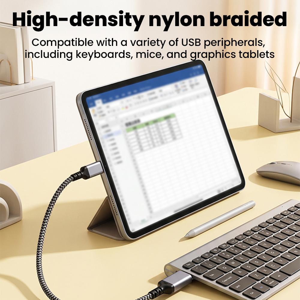 Type-C to USB3.0 OTG Adapter Cable Male to Female Converter for Mobile Phone Tablet USB Flash Drive 3