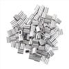 720X Aluminum Crimping Loop Sleeve For 2Mm Diameter Wire Rope And Cable-B61B