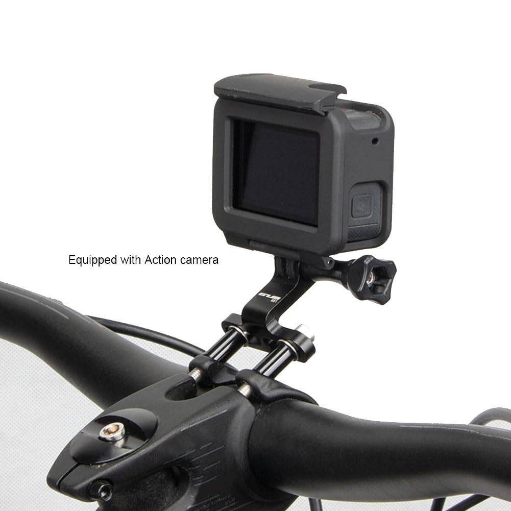Расширенное крепление-комбо для велосипедного компьютера ZLiT на руль для GPS-компьютера для велосипеда, выносное (черный)