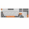 100-Key Keyboard Waterproof Russian Layout Wired for Office, Gamers