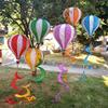 PVC Hot Air Balloon Wind Spinner Multistyles Outdoor Windmill New Festival Celebration Balloon