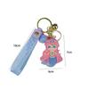 Fashion Mermaid Princess Keychain Creative Car Key Pendant Cartoon Doll Keyring  Student