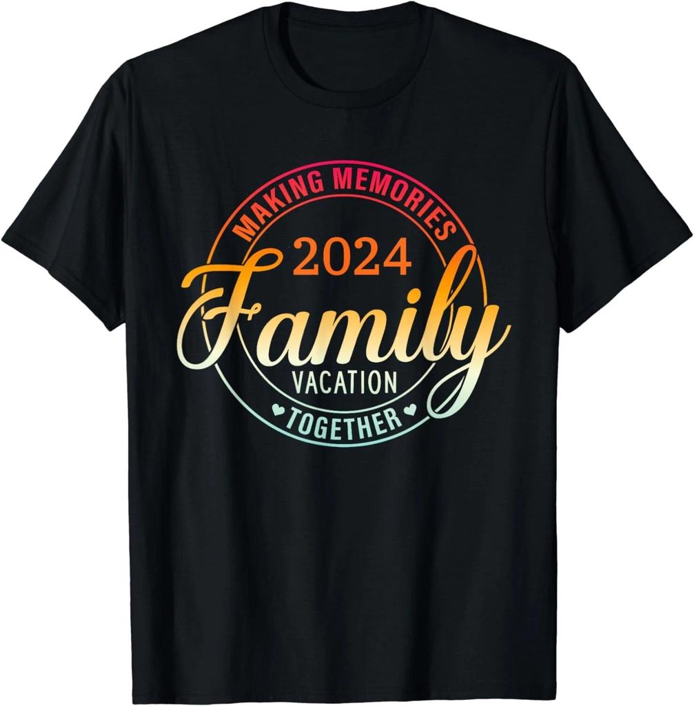 Family 2024 Vacation Matching Group Gift Unisex T-Shirt