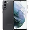 Восстановленный смартфон Samsung Galaxy S21 5G с поддержкой eSIM+SIM, разблокированный, цвет Серый