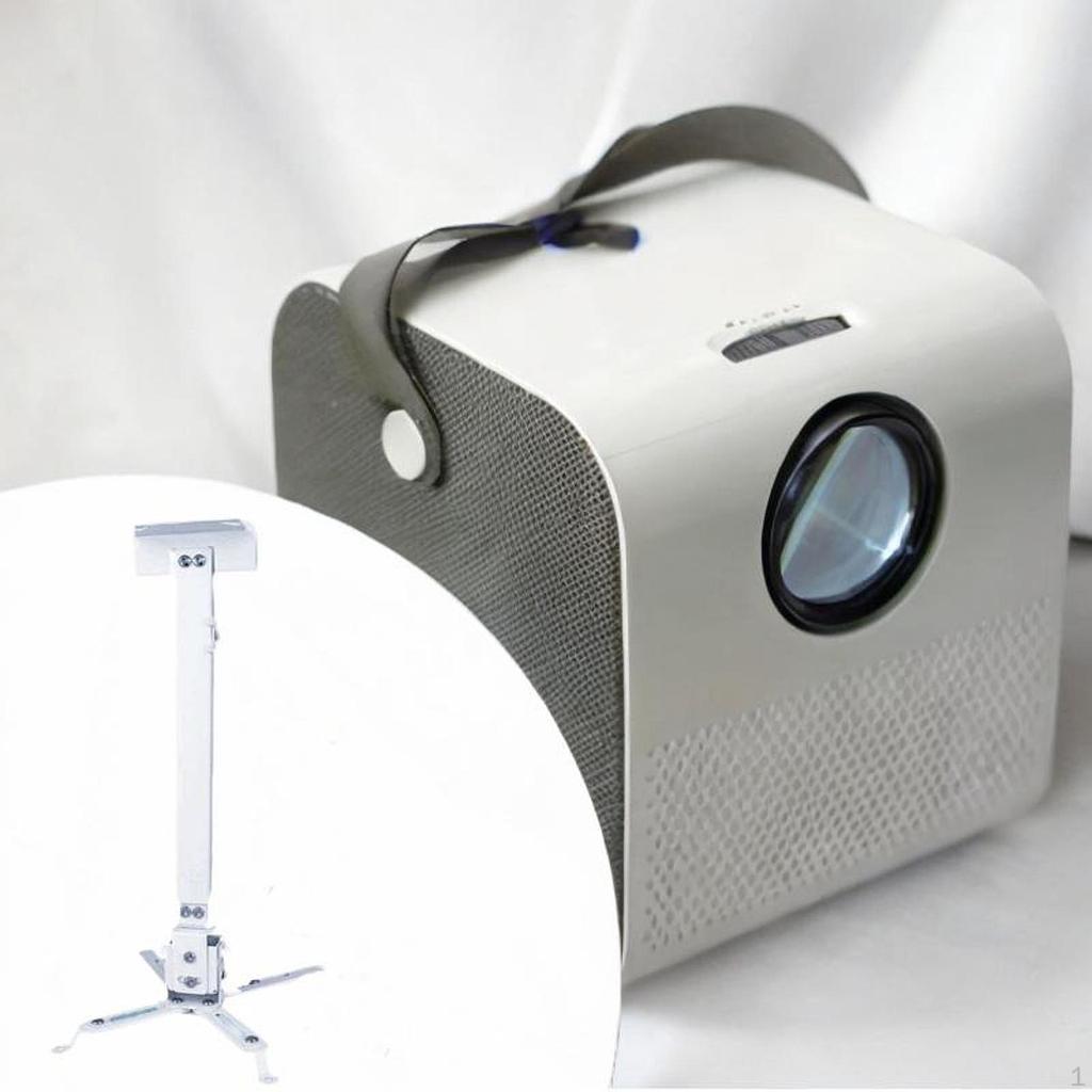 Ceiling or Wall Mount for Projector Adjustable with Telescopic Tube Universal Home Theater