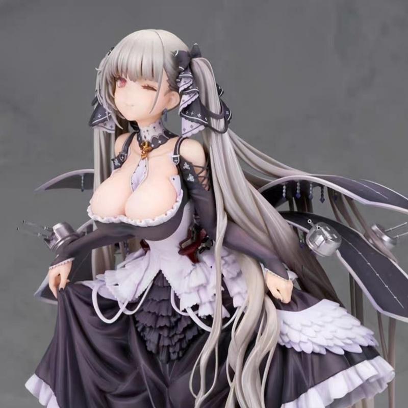 Фигурка Azur Lane Формидебл со сменными частями лица Высококачественная Делюкс Статуя Готическое Лолита Платье Аниме Модель Для Коллекции
