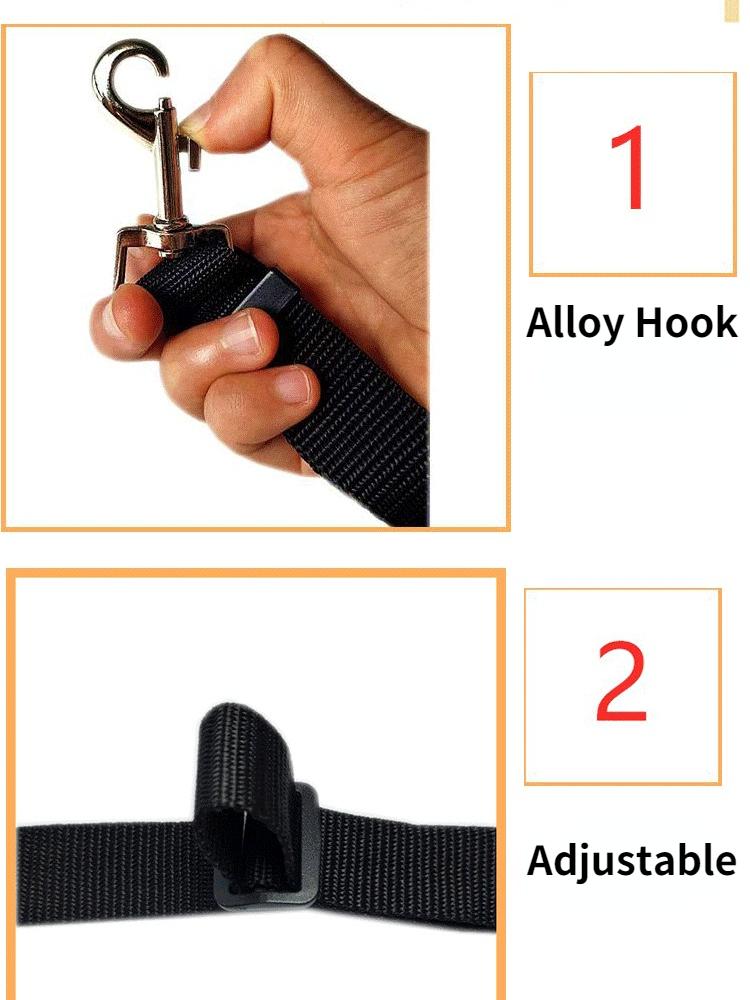 Твердый автомобильный ремень безопасности «два в одном», поводок для ремня безопасности на заднем сиденье, регулируемый ремень безопасности для ошейника для котят и собак, аксессуары для домашних животных