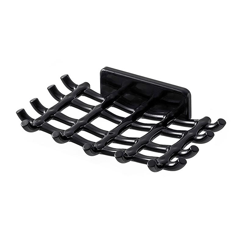 Держатель для мыла No-Punch, решетчатая мыльница No-Punch, настенный держатель для мыла в ванной, ящик для хранения в ванной, сливная полка, принадлежности для ванной