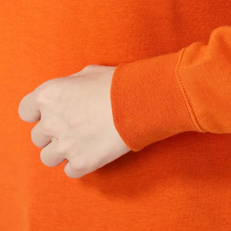 Nike Sweatshirts Women's Orange Crew Neck Moderate Regular (Unisex) Sweatshirts DQ5833 893