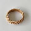 Rattan Woven Vintage Rattan Bracelet Chunky Style Ethnic Style Bangle Handmade Bangles  Boho Style
