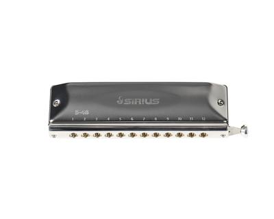 Хроматическая губная гармошка Sirius Series Short Stroke S-48S