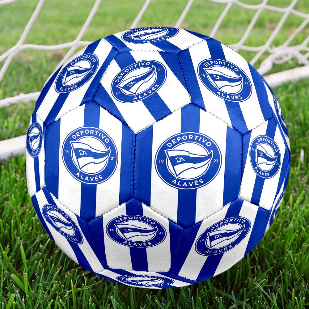 Deportivo FC Printed Size 5 Soccer Balls, High-Quality, Anti-Slip, Protective Football, A Unique Gift , Birthdays, Christmas Gifts