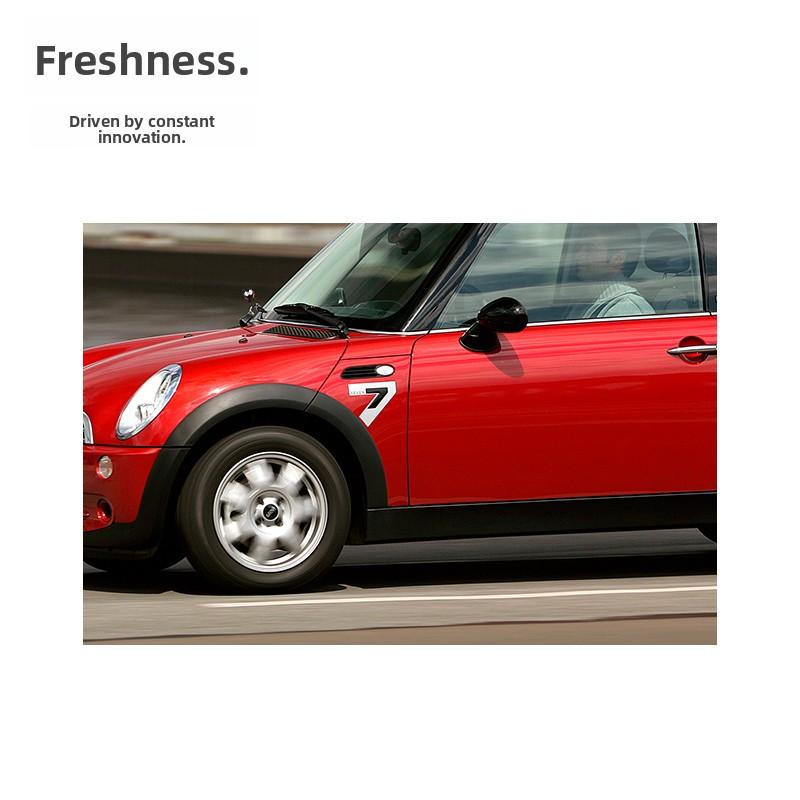Suitable for mini cooper modified SEVEN 7 personalized reflective car sticker, creative body decoration sticker dd77