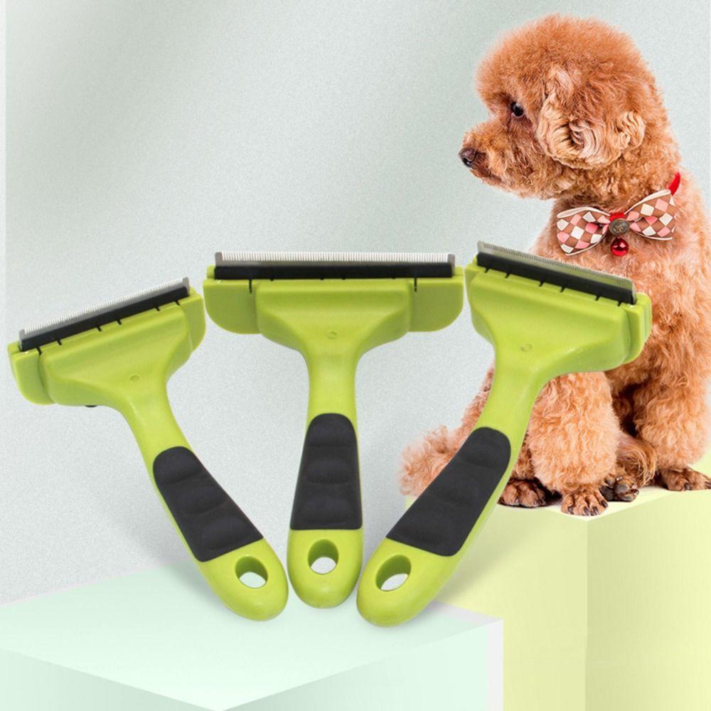 Многофункциональное устройство для удаления шерсти домашних животных, прочный триммер для домашних животных, расческа для шерсти собак, щетка для шерсти животных