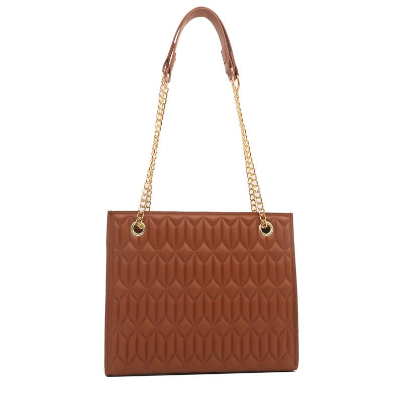 Female Big-Name Pressure Shell Messenger Bag Texture Popular Chain Shoulder Bag Foreign Fashion Handbag