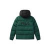 FILA Down Jackets Men's Matsuyama Green Hooded Moderate Other F51M048901F-GN