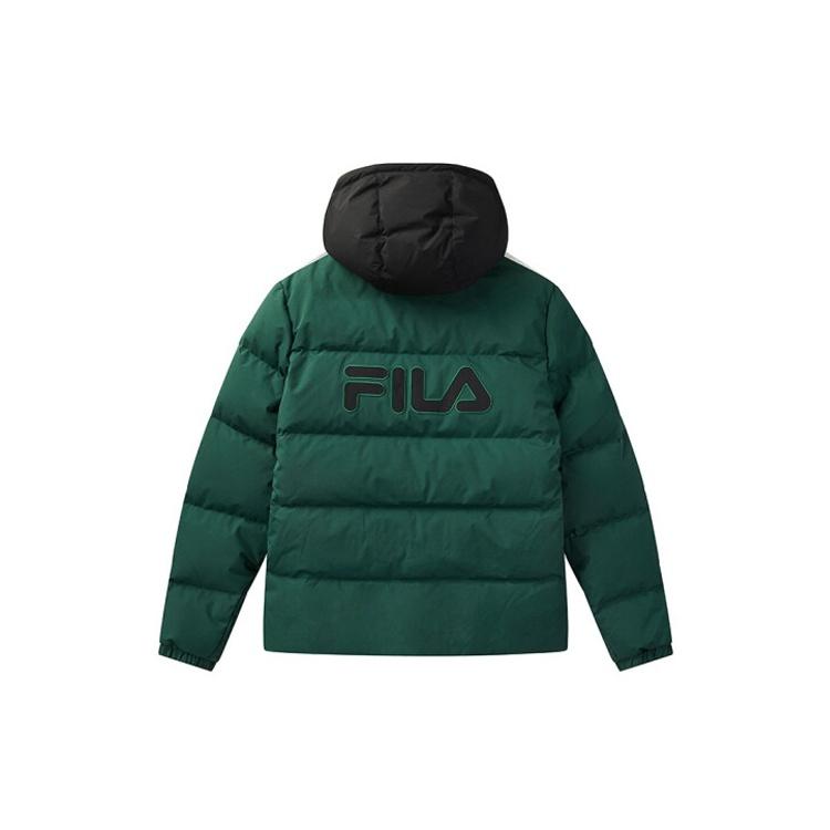 FILA Down Jackets Men's Matsuyama Green Hooded Moderate Other F51M048901F-GN