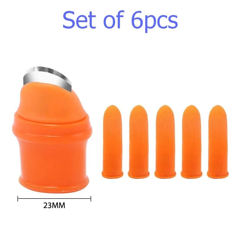 Нож для большого пальца Инструменты для сбора овощей Угол наклона фасоли для резки голыми руками Овощерезка Сельскохозяйственный нож Полезные кухонные гаджеты