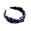 Independence Day Fabric Headband, Creative Knotting Headband, Five Pointed Star Stripe Star Headband