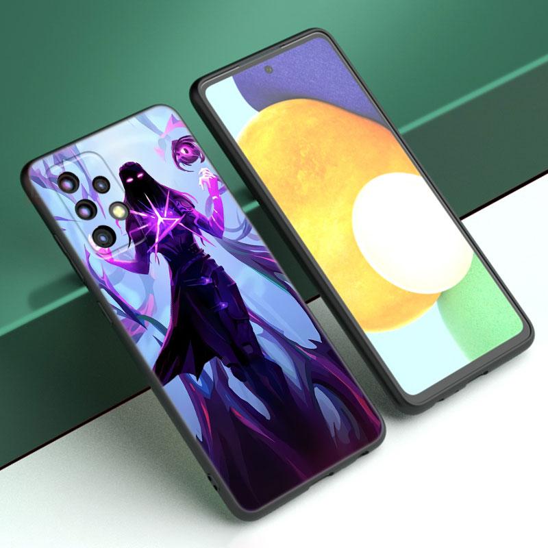 Чехол для игрового телефона Valorant для Samsung A13 A22 A24 A32 A23 A25 A34 A35 A52S A53 A54 A55 A73 5G A12 A14 A15 A31 A33 A50 A51 A72