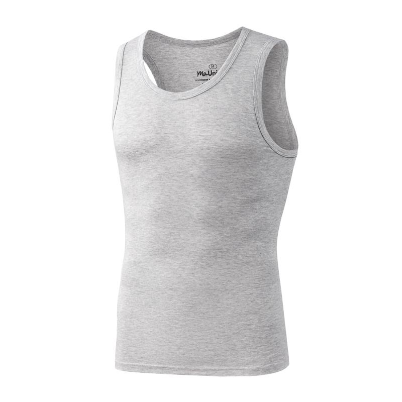 1Pcs Men's Tank Top Solid Color Compression Undershirt For Men Sleeveless Shirts High-Quality Bamboo Fiber Gym Jerseys Mens Vest