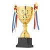 Metal Gold Awards Trophy Soccer Competition Corporate Trophy  for Team Sport Competition