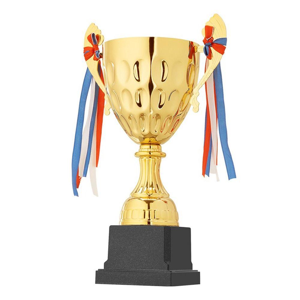 Metal Gold Awards Trophy Soccer Competition Corporate Trophy for Team Sport Competition