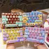 Mini Keyboard Stress Relief Fidget Toy Soft Pressable Lovely Animal Prints Sensory Toy for Kids Birthday Gifts