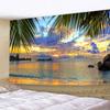 Tropical Beach Tapestry Nordic Style Starry Sky Tapestry Tapestry Bedroom Psychedelic Tapestry