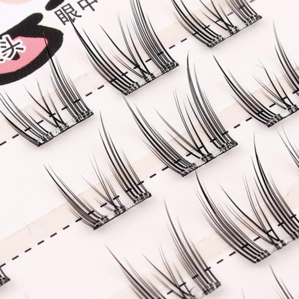 DIY Self-adhesive Lash Clusters Reusable False Eyelash Clusters Cute Adhesive False Eyelashes Lady