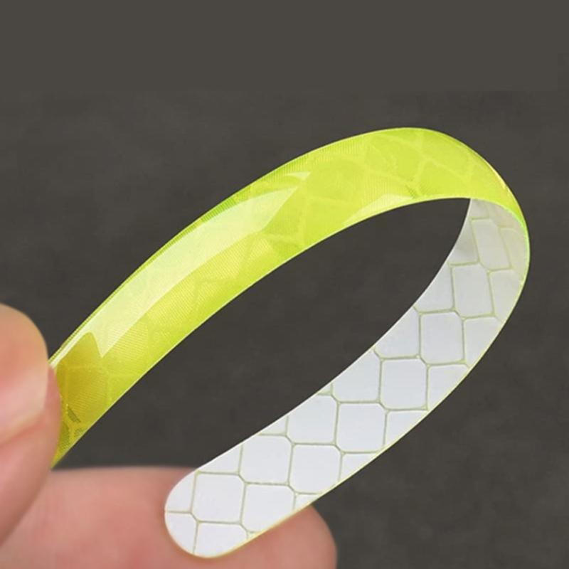 20 шт. Светоотражающая наклейка на ступицу колеса автомобиля 3D стерео декоративные полосы для шин ночное предупреждение светящаяся ADM