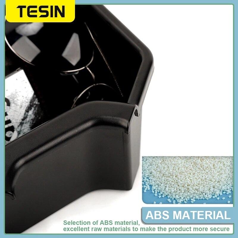 TESIN Car Rear Center Storage Box Organizer For Suzuki Jimny JB74 Interior Accessories Stowing Tidying