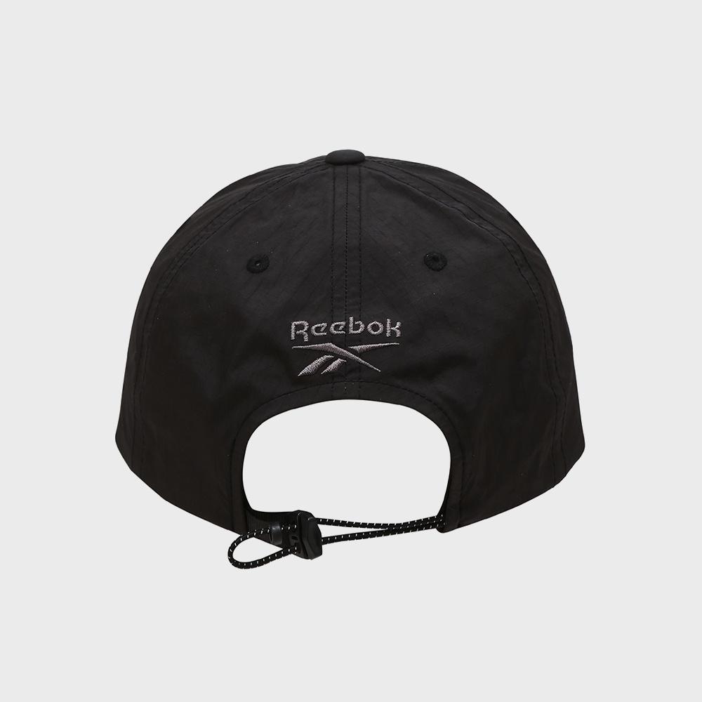 Reebok Круглая нейлоновая бейсболка черного цвета