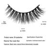 10 пар 3D многослойных густых завитых накладных ресниц (8DA03) для ежедневного, сценического и студийного использования