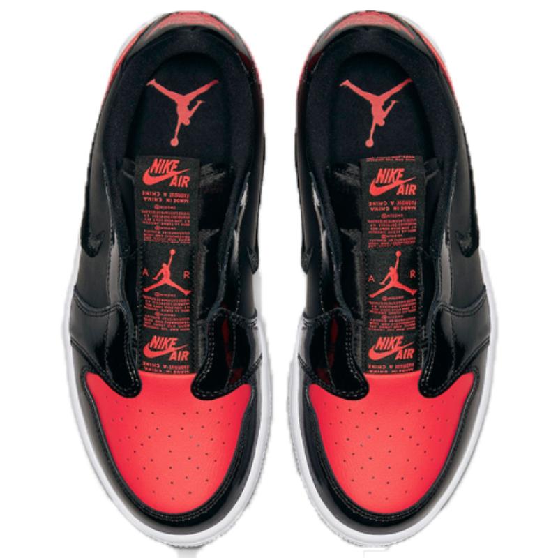 Jordan 1 Низкий Слип Черный Горячий Пунш Женские Jordan AV3918-600