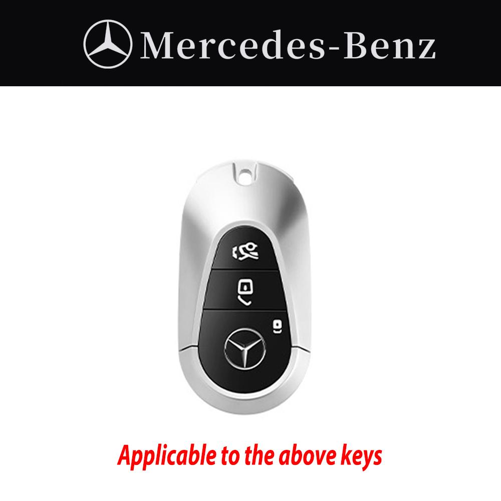 Car key Rings For Mercedes Benz AMG A B C E S Class GLC CLA CLE S450 W222 W176 W204 W205 W177 X167 Car Remote Key Case Cover FE1