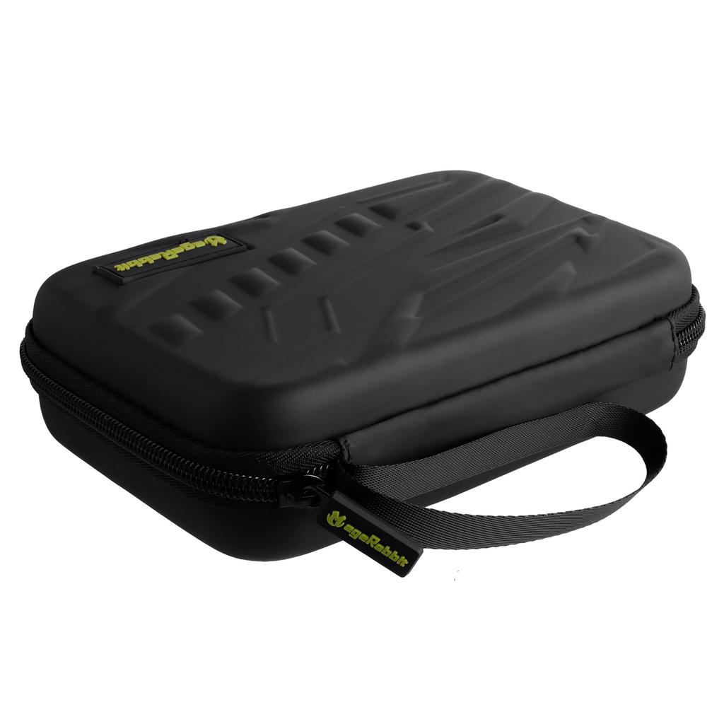 MageRabbit Dart Case, Holds 6 Darts, Includes Storage for Tips, Shafts, and Flights (Black)