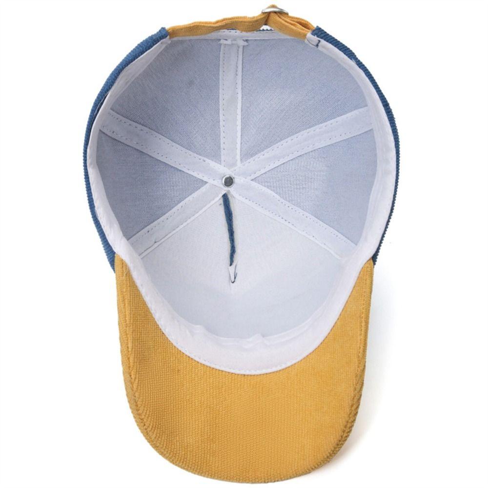 Four Seasons Baseball Cap Color-Blocked Sun Hat Cartoon Visors Cap  Outdoors