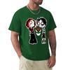 Interesting Cartoon Emo T Shirt Harajuku Short Sleeve T-shirt 100% Cotton Graphics Tshirt Tops