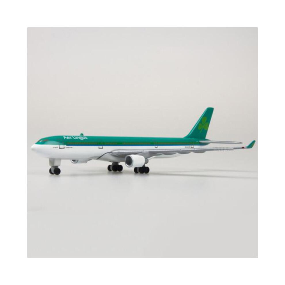 1:400 scale Aer Lingus A330 alloy simulation model decoration suitable for adult and child collection family decoration