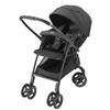 Детская коляска Aprica Lacuna cushion AH от 1 месяца до 36 месяцев Легкая автоматическая 2217051 A-type двухсторонняя 4-колесная (черный) [модель 2025 г.]