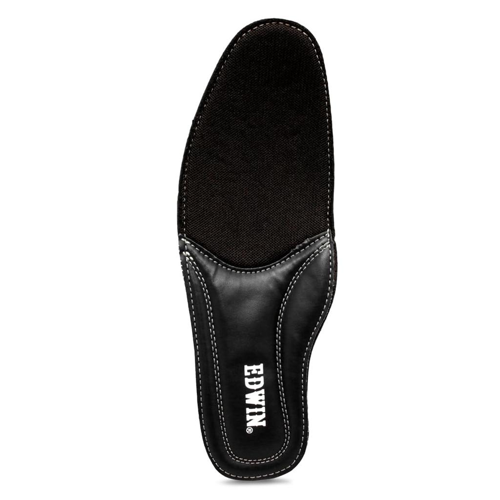 Edwin Кожа Водонепроницаемые Повседневные и Деловые Легкие Размер Мужские Кроссовки, Обувь, Подошва, Нескользящие, Оксфорды на шнуровке, Коричневый, 28.0 (edm459)