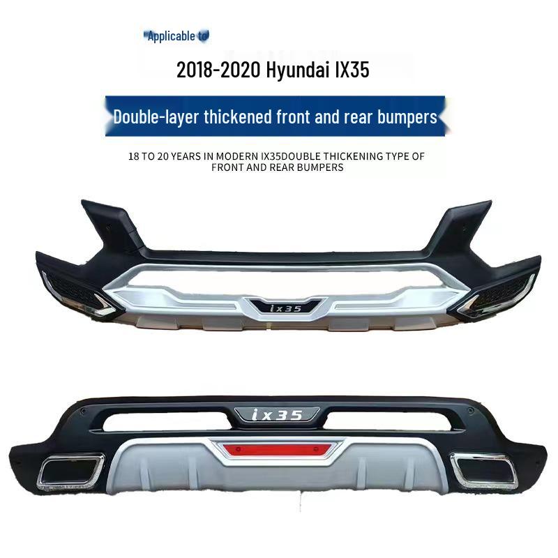 Полный комплект обвеса для Hyundai IX35: Подходит для передних и задних бамперов, защитных накладок на бампер и модификаций 2009-2020 гг.