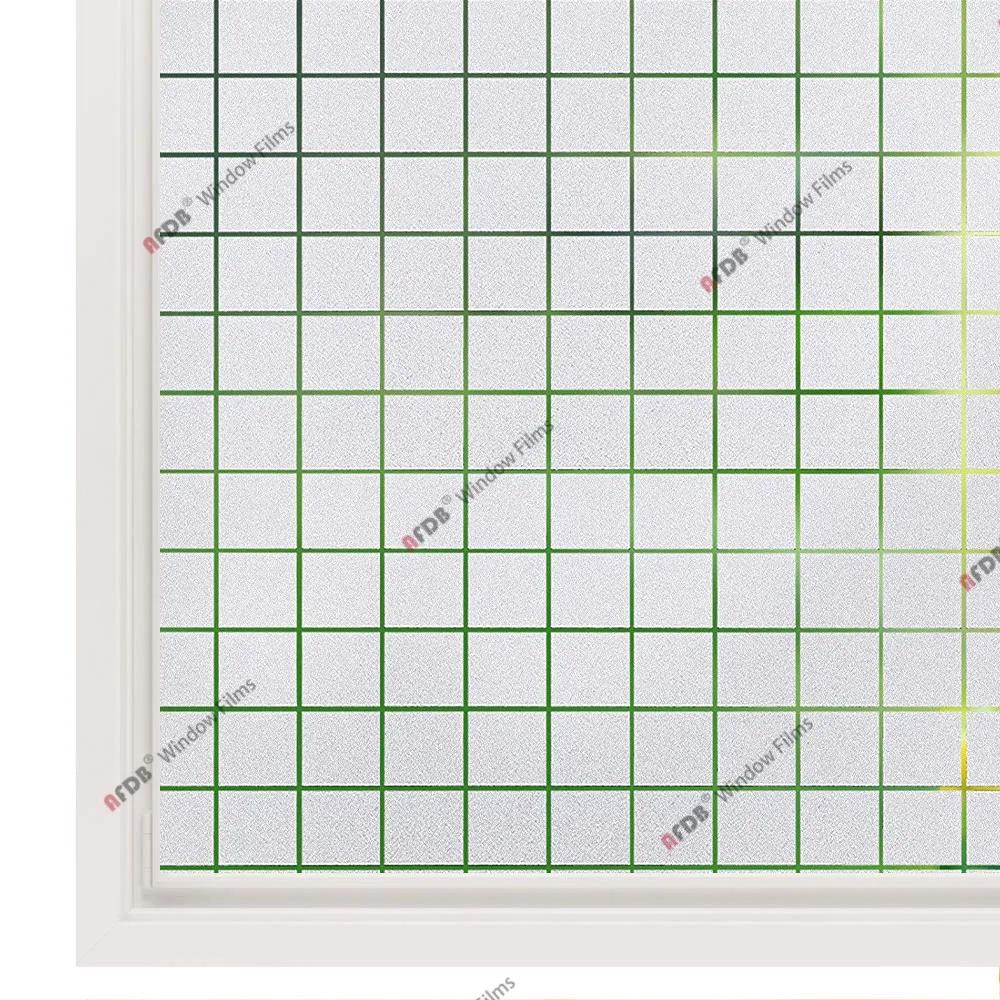 Пленка для окон Privacy, декоративная бумажная наклейка, неклейкая кружевная цветочная наклейка, домашний офис, статическая липкая стеклянная фольга, ширина 90 см