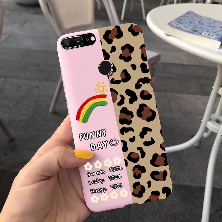 For Cover Honor 9 Lite Case Popular Cow Leopard Funda Soft TPU Back Protective Cover For Honor9 9 Lite Phone Case LLD-L21 Bumper