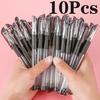 10Pcs Smooth Writing Test Roller Sign Gel Ink Pen Fashion School Office Supplies Practical Stationery