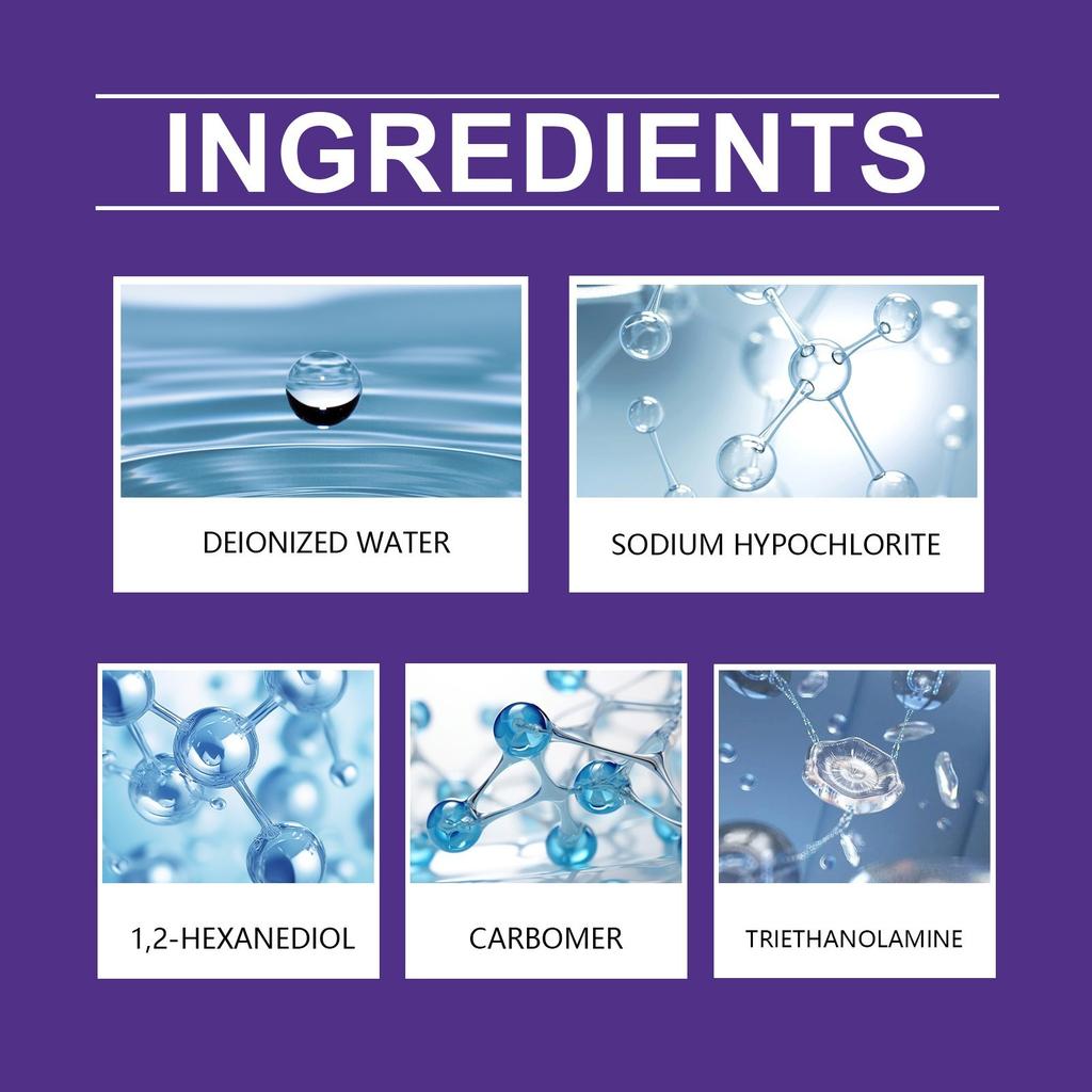 Mold Gel, Cleaning Gel, Deeply Penetrates All Surfaces, Mold Stains On Washing Machine, Bathroom And Wall Tiles