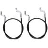 2Pcs Front Drive Clutch Cable 1501123Ma For Snow Thrower 1695361 1695444